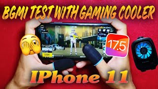 IPHONE 11 BGMI TEST WITH GAMING COOLER LAG ? | PICCOLOGAMING