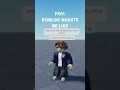 POV: Roblox roasts be like 😂💀 #roblox #shorts