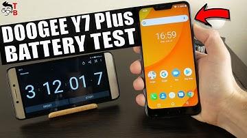 Doogee Y7 Plus - Battery Drain Test and Charging Time