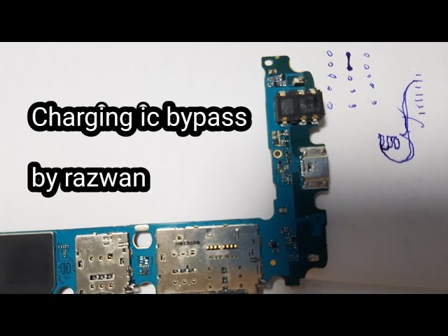 Samsung J5 Pro J530f Charging Solution How To Bypass J5 Pro Charging Ic Youtube