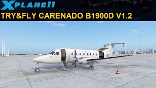 [XP11] TRY&FLY CARENADO B1900D V1.2 (ENGLISH)
