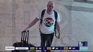 Energy department official caught on camera stealing luggage at Las Vegas airport, police say