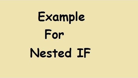#15  NESTED IF Statement In Tamil |  C Programming