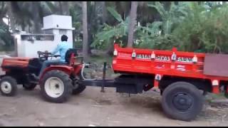 VST Mitsubishi Shakti VT 224-1D MINI TRACTOR with 3.5 Ton Trolley screenshot 5