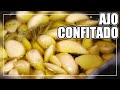 Ajos  confitados deliciosos y perfectos para conserva