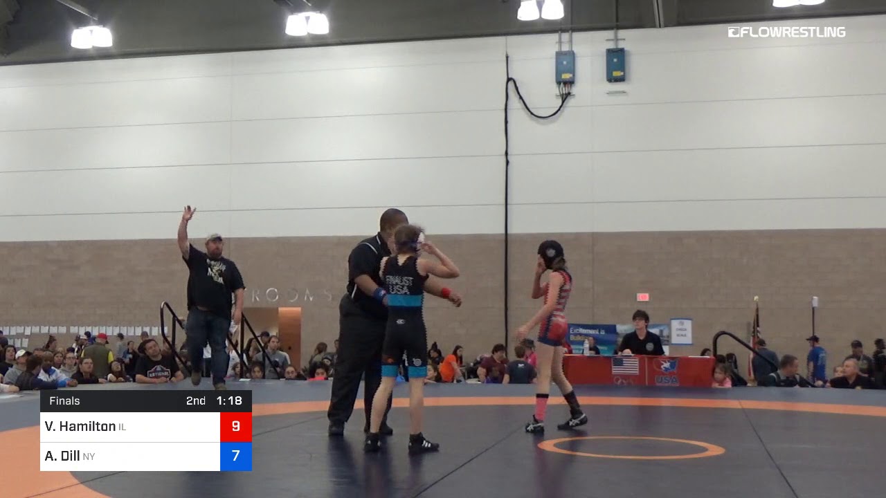79 Lbs Final Valerie Hamilton Team Illinois Vs Angie Dill Team New York
