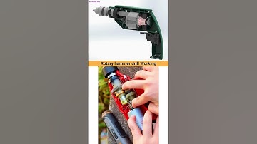 Powerful Rotary Hammer Drills in Action! #caddesign #cadcam #drillmachine #engineering #3ddesign