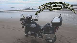 PUENTE QUEMADO HUATABAMPITO  SONORA MEXICO BIKERS