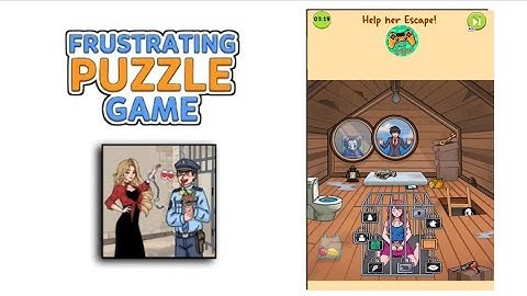 Frustrating Puzzle Game level 35 | help her escape!  Gameplay