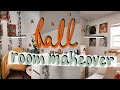 FALL ROOM MAKEOVER 2021 autumn aesthetic,plants,& new vinyls