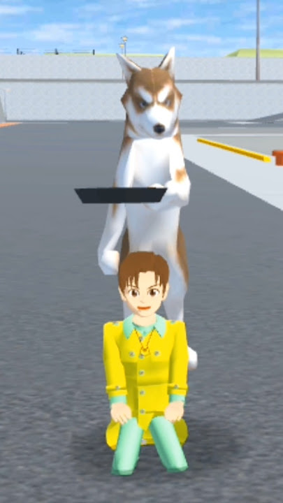 Anjing sedang menggigit 😄😄#video #sakuraschoolsimulator #short #youtubeshorts