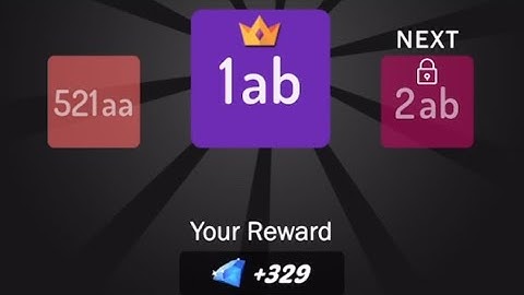 1ab Tile : Playing X2 Blocks like a Pro | Road to Infinity