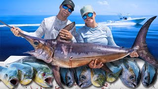 Using Mahi & Tuna as bait to catch Swordfish!