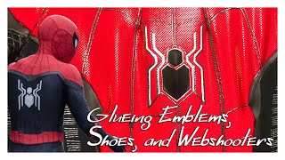 How to Glue Spider-Man No Way Home Emblems, Shoes, and Webshooters | Cosplay