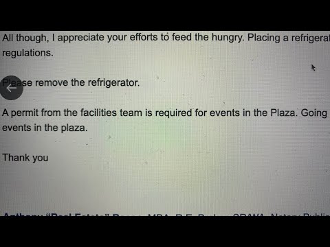 City Of Oakland Real Estate Agent Coldly Asks Pro Arts To Remove Refrigerator That Helps The Hungry