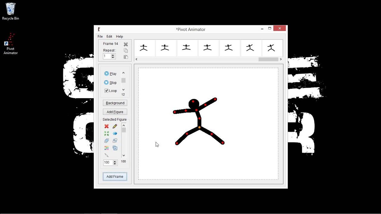 Cara Membuat Animasi  Stickman mudah  sederhana YouTube