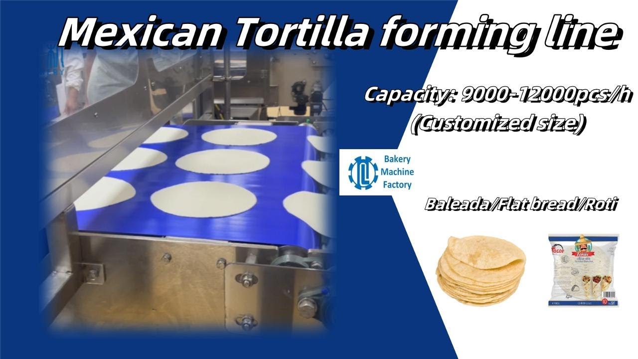 This MASSIVE Mexican Tortilla Machine Makes 12000 Per Hour!