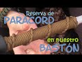 Encordando BASTÓN (TUTORIAL: 3 modelos) Handle Wrap Paracord