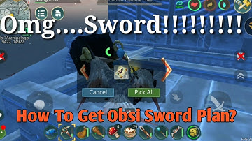 Farming Obsidian plan!!Getting Obsidian Sword Plan!! |Utopia Origin|