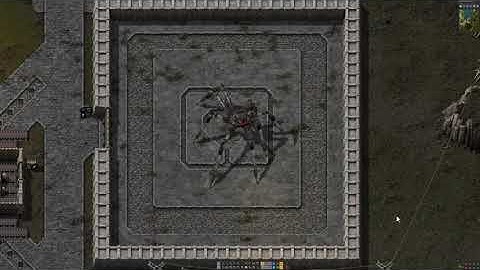 Factorio Spidertron dance