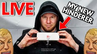 MC LIVE! - My New Hinderer! And a Super Secret Knife...