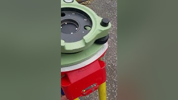 Calibrating an tribrach mounted optical survey plummet