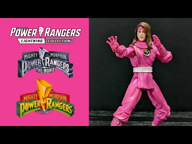 Power Rangers Lightning Collection MMPR NINJA PINK Ranger