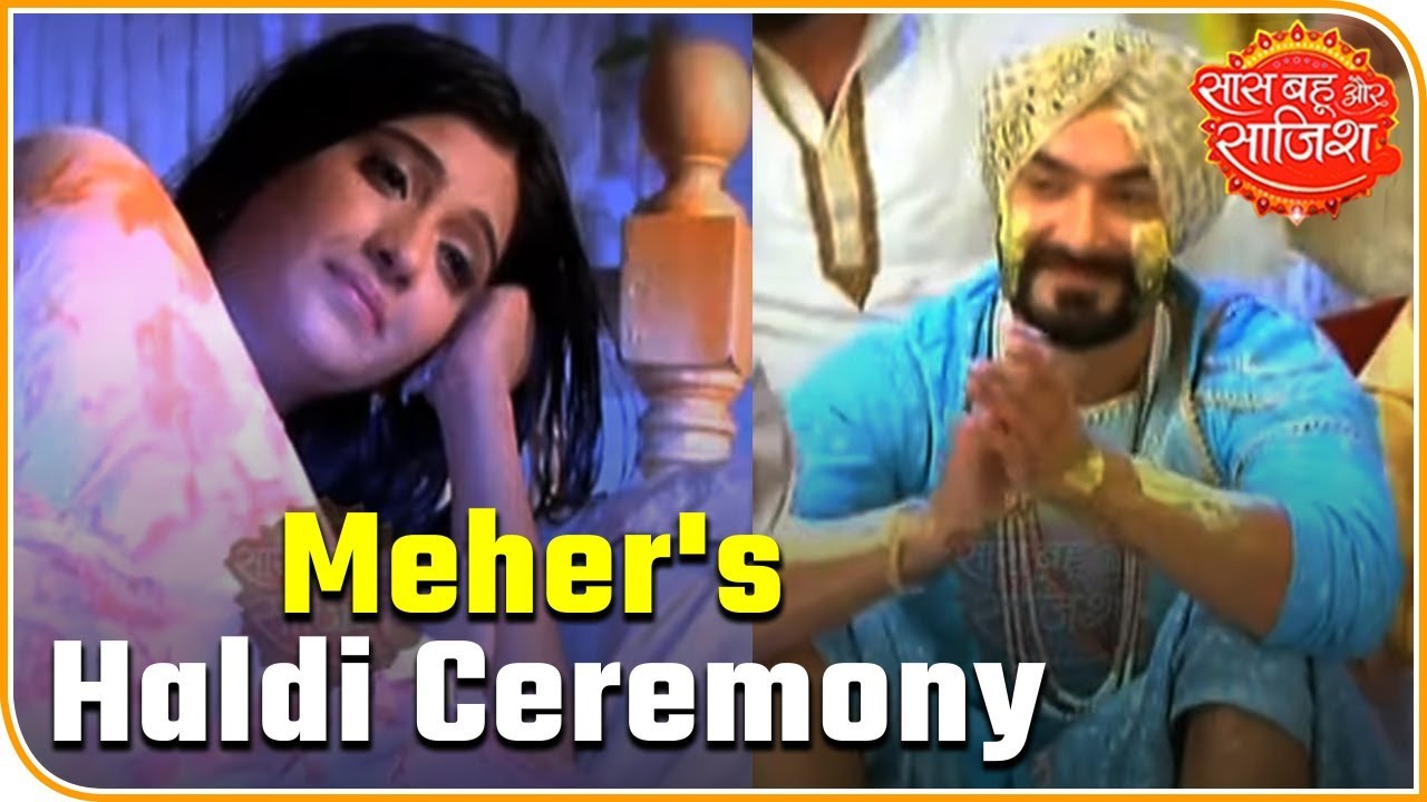 aditi rao Meher's Haldi Ceremony In The Serial 'Choti Sardarni' | Saas Bahu Aur Saazish