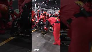 what a double pitstop by a team in F1#f1shorts