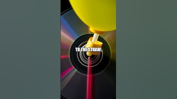 Balloon Powered CD Hovercraft at Home