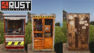 ℝ𝕌𝕊𝕋 ℂ𝕆ℕ𝕊𝕆𝕃𝔼- Which is The Best Tool Cupboard Skin!