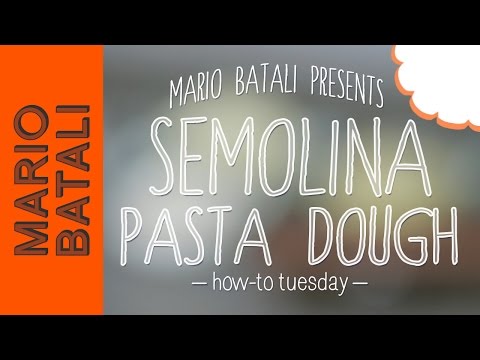 How to Make Semolina Pasta Dough
