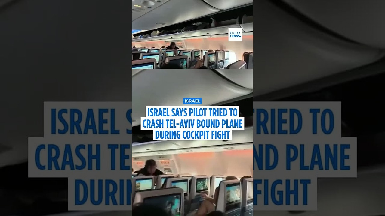 Israel says pilot tried to crash flydubai plane during cockpit fight