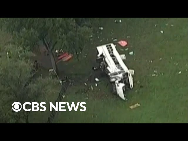 At least 8 killed, dozens injured in Florida bus crash, officials say