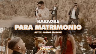 LOS GENIOS KARAOKE - PARA MATRIMONIO 2024