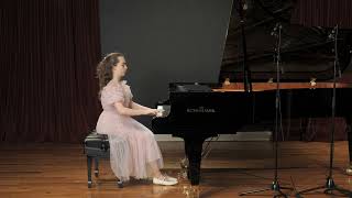 Sofia Mila Stojanovic - Sonata In C Major, K545, Allegro 2026 Classical Music Competition