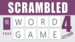 Scrambled Word Games - Guess the Word Game (4 Letter Words) screenshot 4
