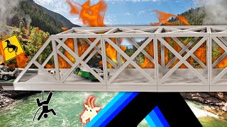 3D Printed Modular Bridge | Diecast Racing!