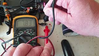 Tekin RS Pro 1 Black Edition / Pin Voltage Test in WGT10