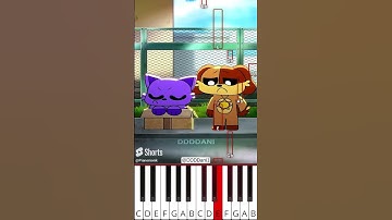 Catnap & Dogday’s Past (@DDDDani1) POPPY PLAYTIME CHAPTER 3 - Octave Piano Tutorial