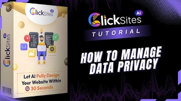 ClickSites 2.0: Hoe u uw gegevensprivacy kunt beheren