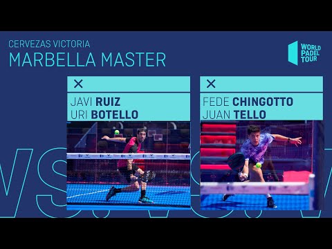 Resumen Cuartos de final  Botello/Ruiz Vs Chingotto/Tello Cervezas Victoria Marbella Master