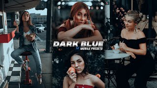 How to edit Dark Blue Presets | Lightroom Mobile Tutorial (DARK BLUEᵛ²) free lightroom mobile preset screenshot 2