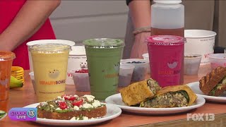 Emerald Eats Making smoothies with Vitality Bowls