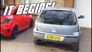 Starting Work On The Project Car!!