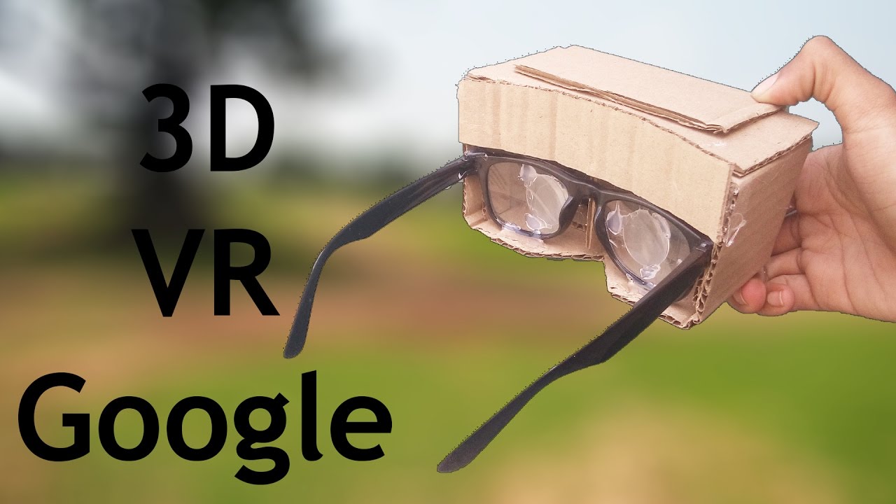 How To Make New 3D Googles VR Headset | Make With Glasses Easily - YouTube