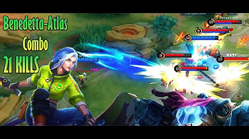 Satisfying Benedetta and Atlas Combo! Benedetta using Petrify Spell!