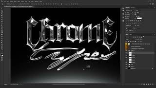 Metallic Chrome Text Effect / Logo Style