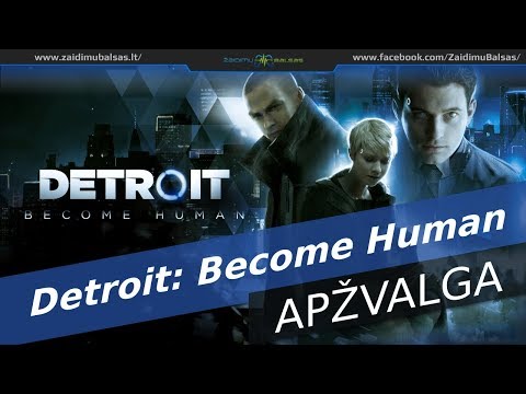 Video: Naujas „Quantic Dream“PS4 žaidimo Detroite žvilgsnis