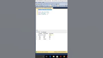 SQL Null Function to check value of column is null or not